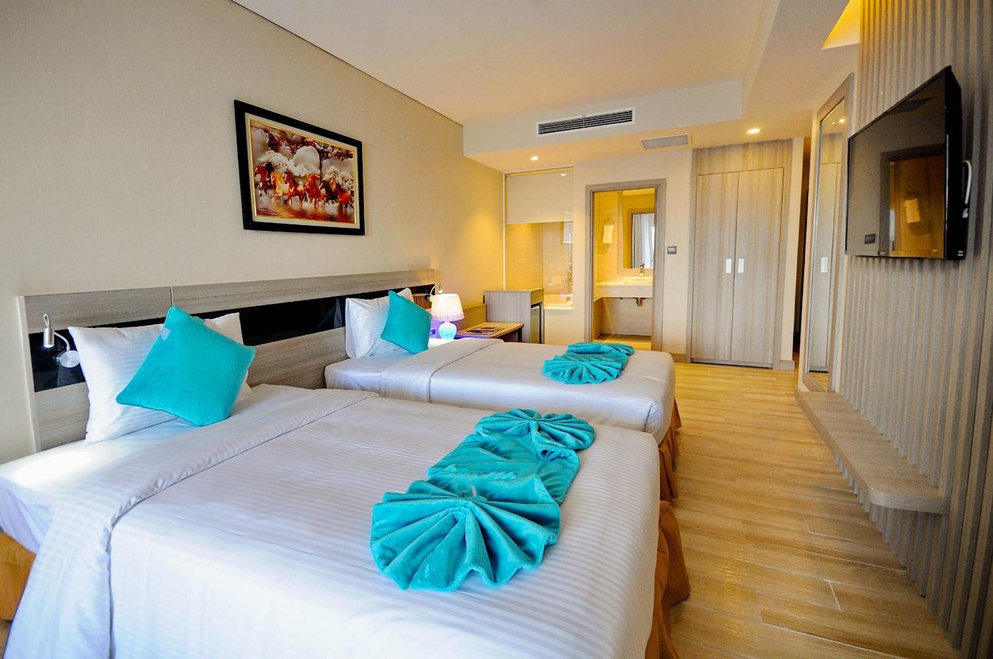 Can Ho Mt Vien Trieu Oceanus Apartment - Thai Ha 芽庄 外观 照片