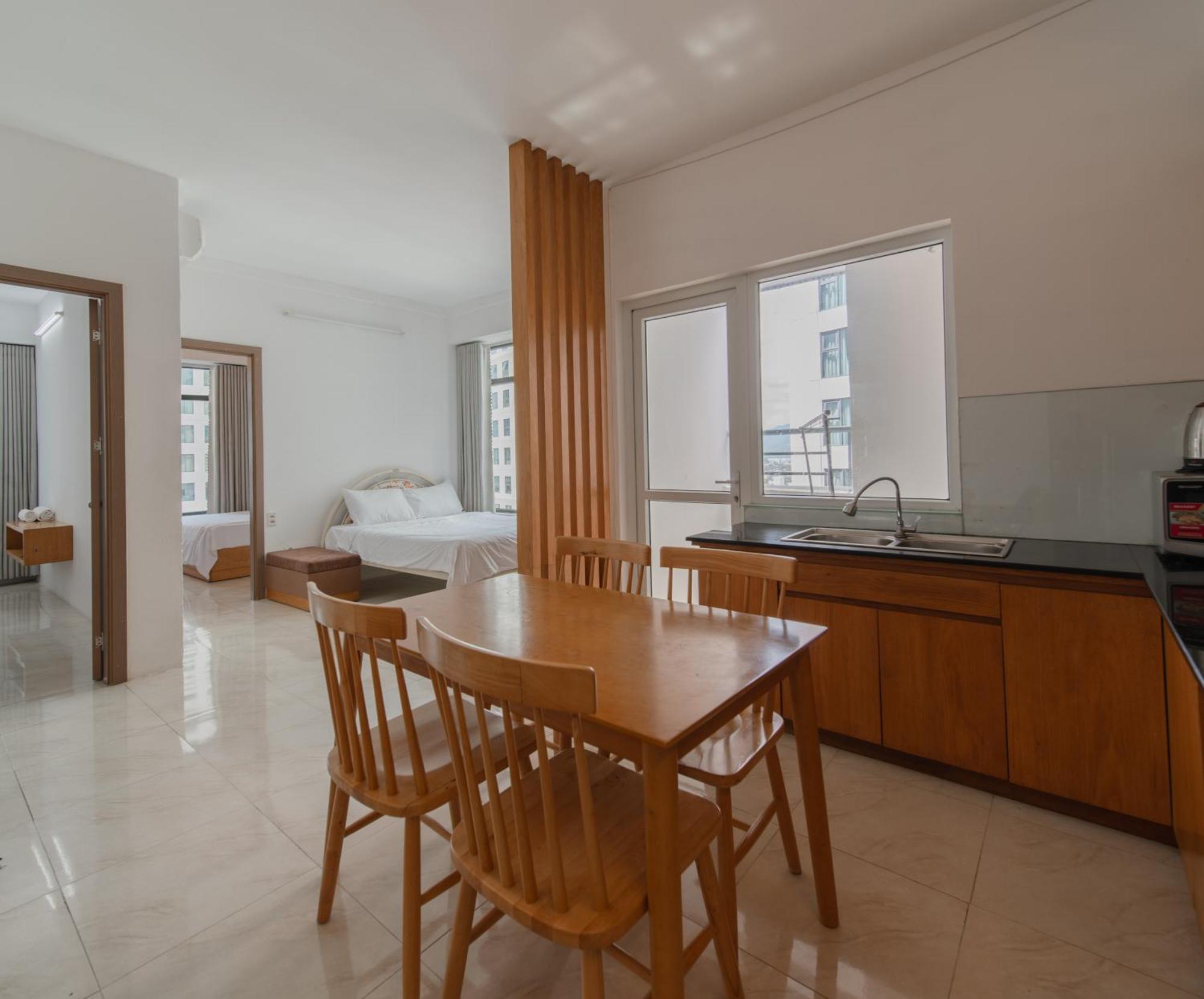 Can Ho Mt Vien Trieu Oceanus Apartment - Thai Ha 芽庄 外观 照片