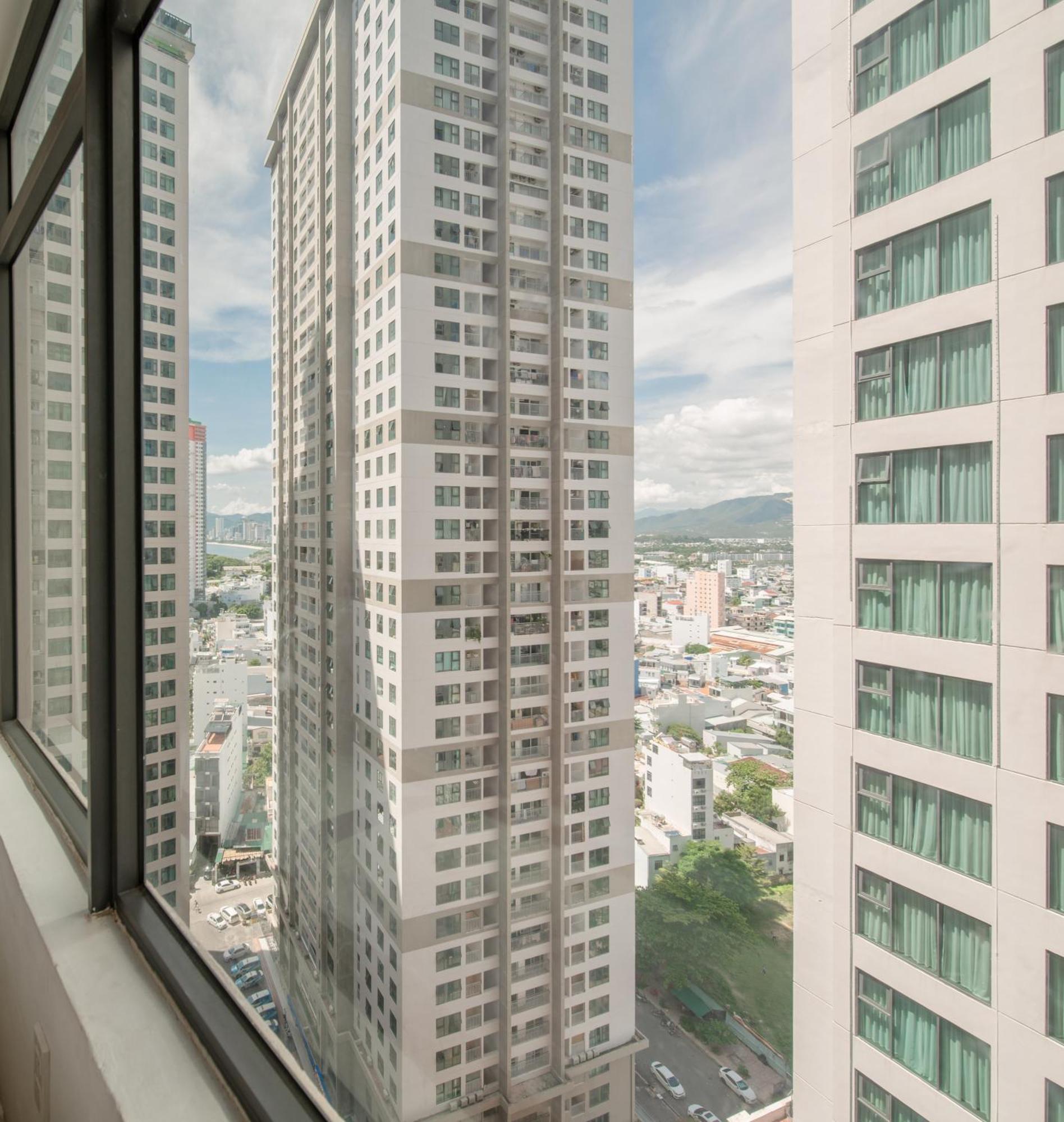 Can Ho Mt Vien Trieu Oceanus Apartment - Thai Ha 芽庄 外观 照片